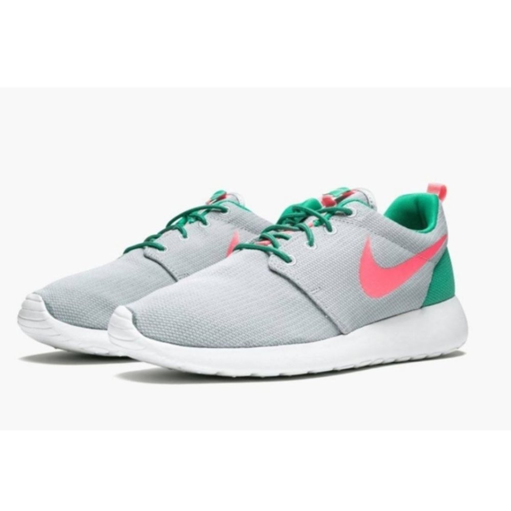 Nike Roshe One Watermelon South Beach 511881-036 Grey Green Running Size 10